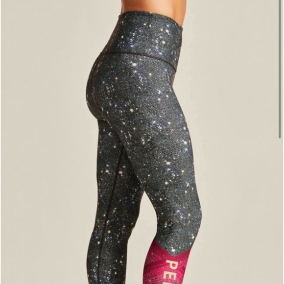 Peloton Leggings WITH Galaxy Girls Night Out Reversible Leggings Size XL - Picture 2 of 7